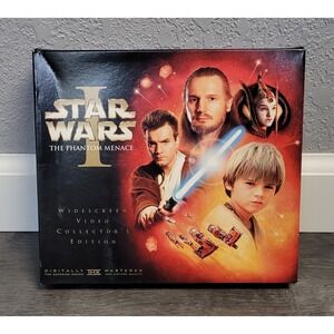 Star Wars I: The Phantom Menace VHS Widescreen Collector's Edition